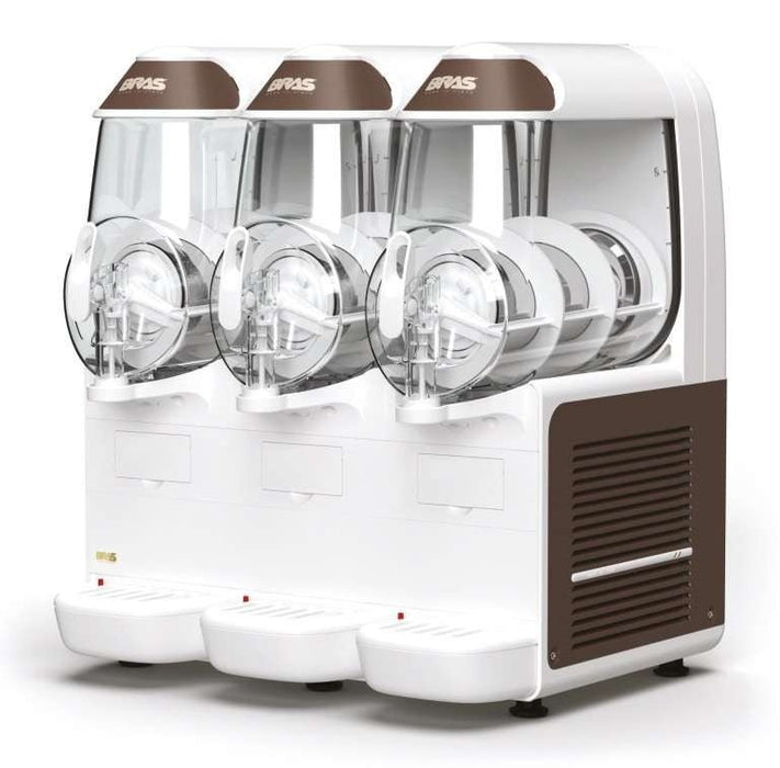 Granizadora 3 cubas de 10+10+10 litros BRAS B - FROZEN 10 - 3 SMART - FrigeriaHosteleria.com