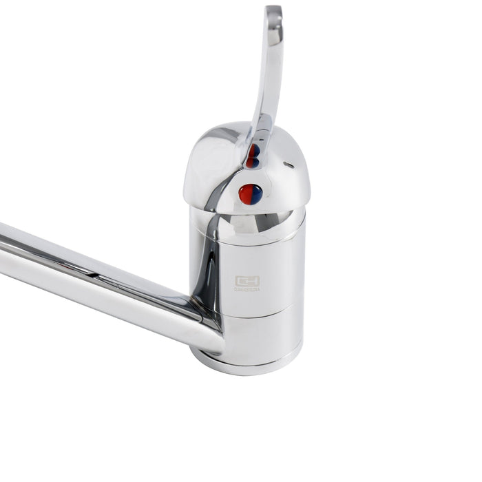 Grifo monomando sobremesa de palanca larga y caño bajo 548034 - FrigeriaHosteleria.com