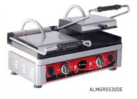 Grill eléctrico doble Almison ALMGR5530DE - FrigeriaHosteleria.com