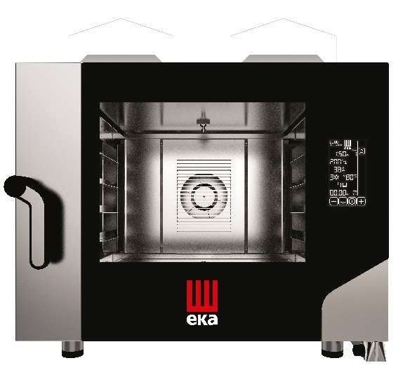 Horno a gas 4 bandejas 60x40 MILLENIAL BLACK MASK MKF464GBM - FrigeriaHosteleria.com