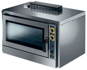 Horno de gas con humidificación 5 bandejas GN1/1 KF1001GIXAL - FrigeriaHosteleria.com