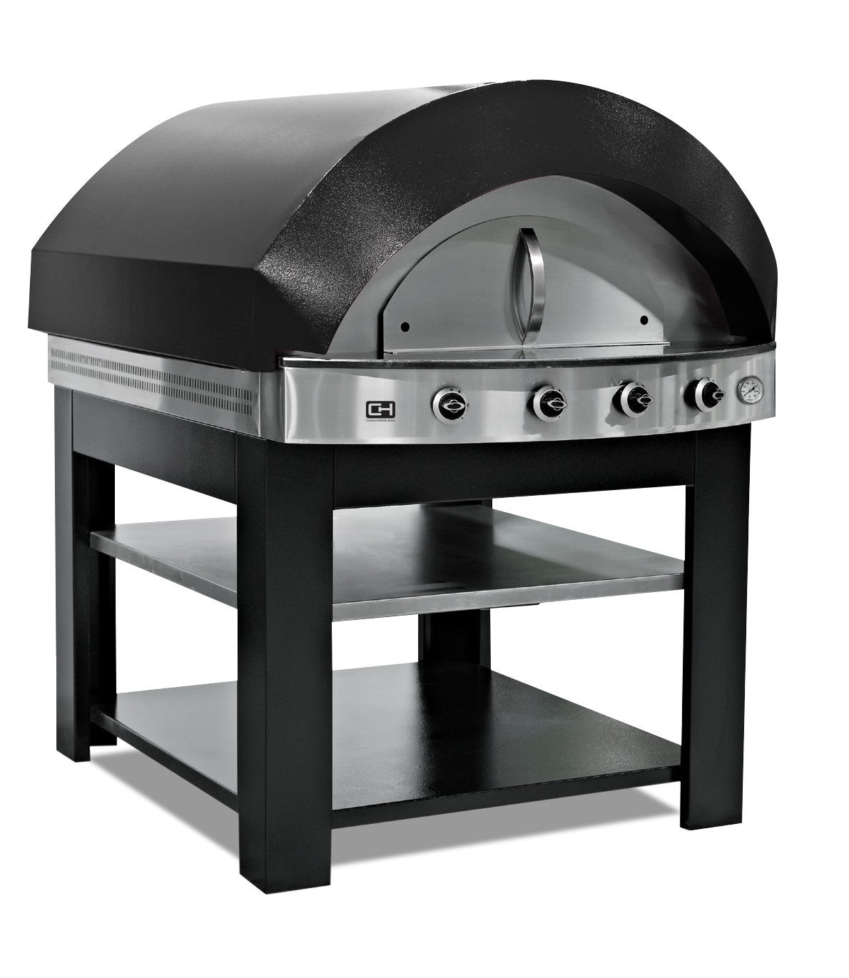 Horno de pizza a gas con base de piedra 950x1250 mm PLFPLSD2 - FrigeriaHosteleria.com