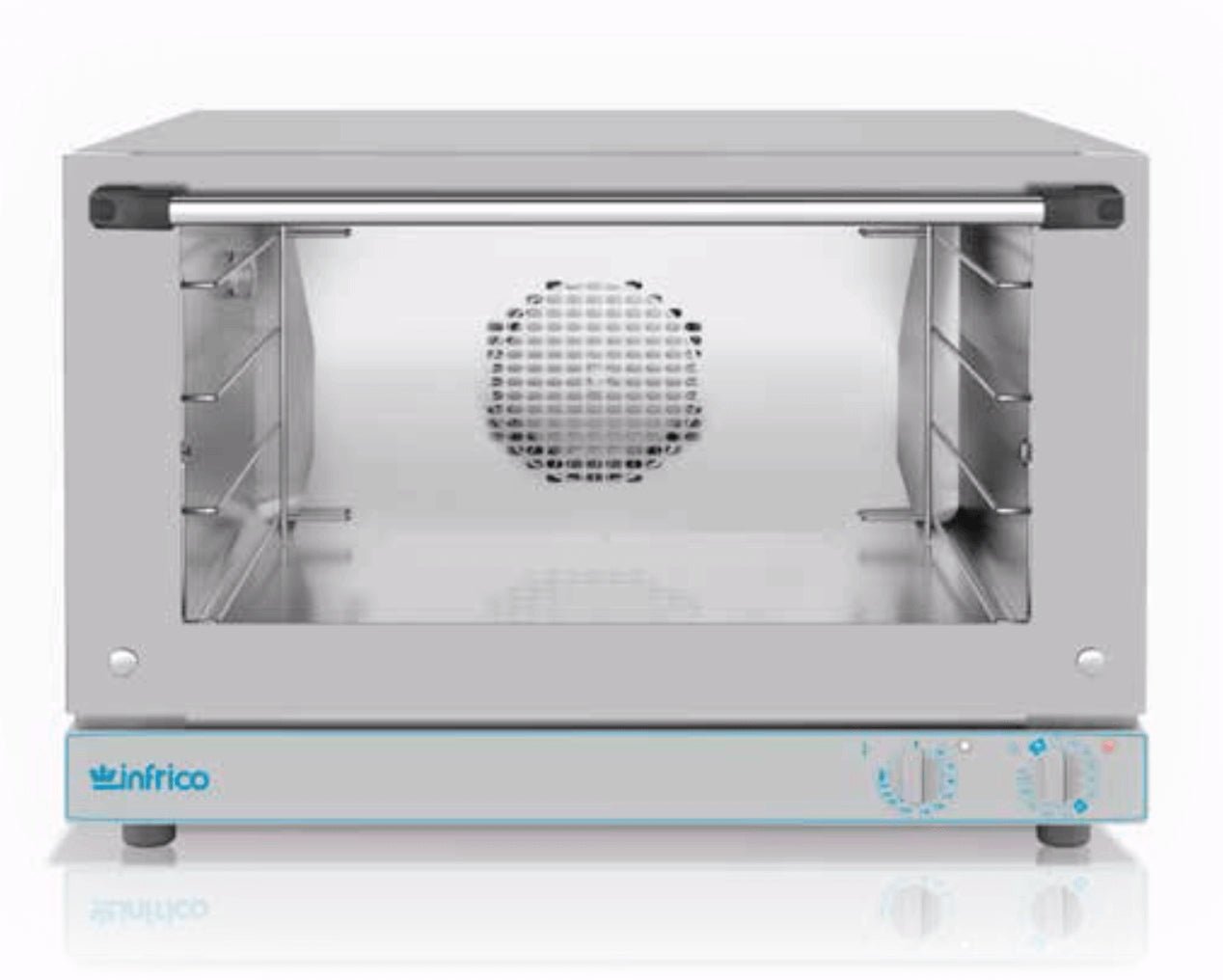 Horno eléctrico 4 parrillas 60x40 INFRICO HE604 - FrigeriaHosteleria.com