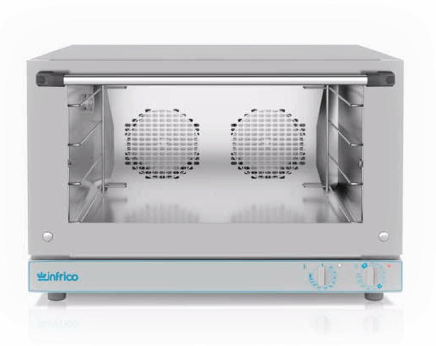 Horno eléctrico 4 parrillas 60x40 INFRICO HE604 PLUS - FrigeriaHosteleria.com