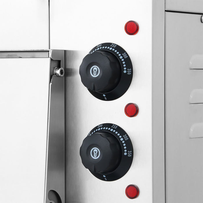 Horno eléctrico compacto de pizza para 2 pizzas 40 cm EP-2ST