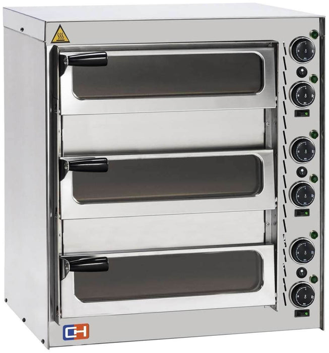 Horno eléctrico de Pizza compacto 3 pizza 35 cm FP52PV - FrigeriaHosteleria.com