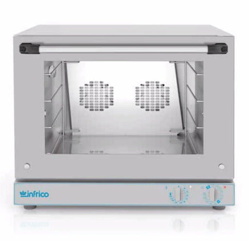Horno eléctrico panadería 4 bandejas INFRICO HE424 - FrigeriaHosteleria.com