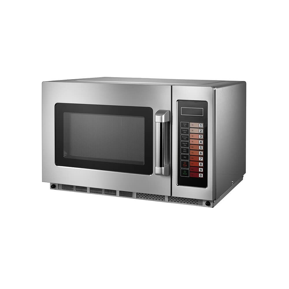 Horno microondas doble magnetrón para bandejas GN2/3 34 litros INFRICO HM1802P - FrigeriaHosteleria.com