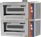 Horno Pizza a Gas capacidad 6 + 6 pizzas diámetro 30 cm EMP6+6G - FrigeriaHosteleria.com