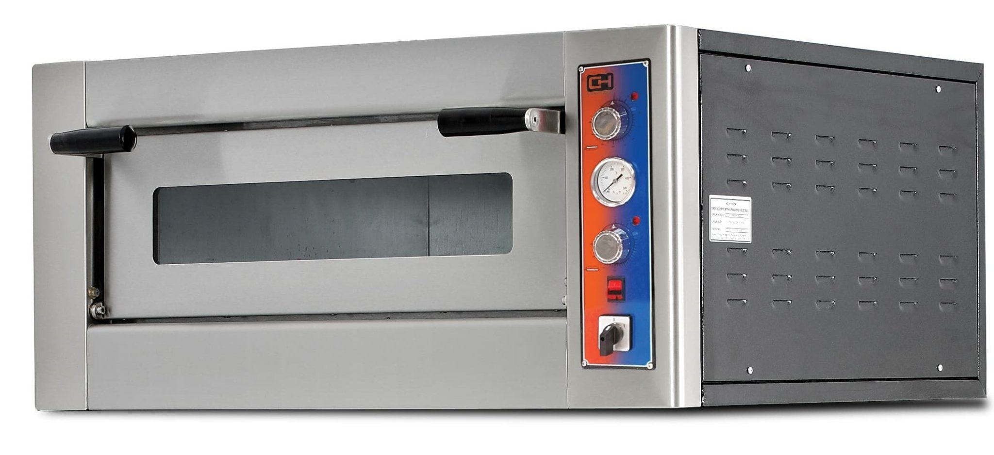 Horno Pizza Eléctrico capacidad 4 pizzas diámetro 30 cm EMP5+5 - FrigeriaHosteleria.com