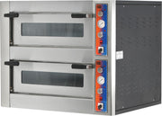 Horno Pizza Eléctrico capacidad 9 + 9 pizzas diámetro 30 cm EMP9+9 - FrigeriaHosteleria.com