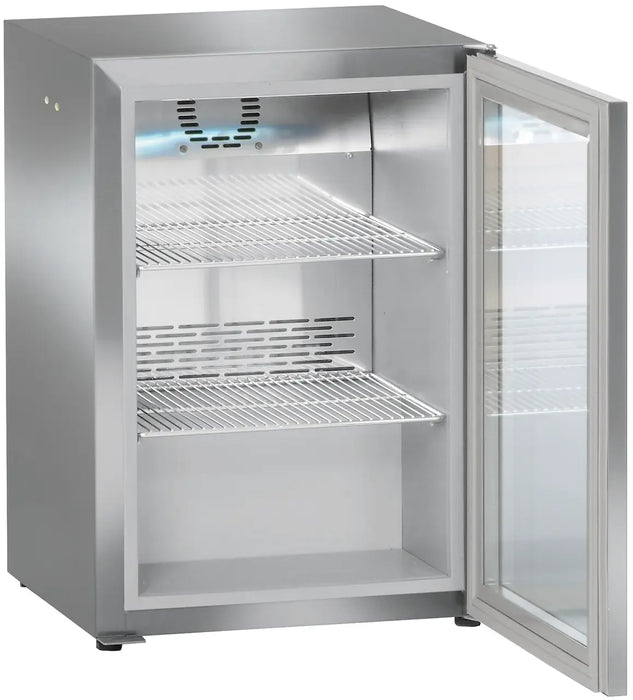 LIEBHERR Expositor Refrigerado Inox sobre mostrador con enfriamiento por circulación de aire 44 Litros FKv 503