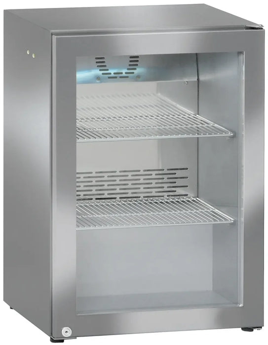 LIEBHERR Expositor Refrigerado Inox sobre mostrador con enfriamiento por circulación de aire 44 Litros FKv 503