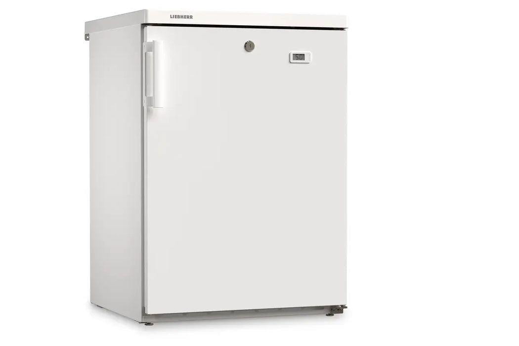 LIEBHERR Refrigerador blanco empotrable bajo encimera con enfriamiento por circulación de aire 171 Litros FKv 1800