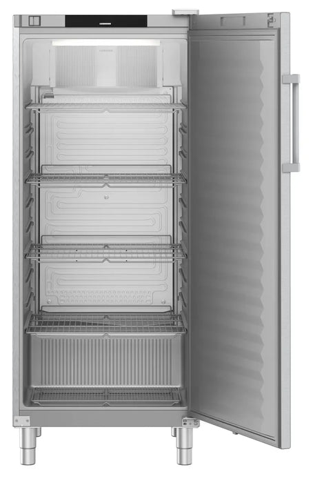 LIEBHERR Armario refrigerado inoxidable con enfriamiento por circulación de aire 600 Litros FRFCvg 5501