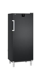 LIEBHERR Armario refrigerado negro con enfriamiento por circulación de aire 600 Litros FRFBvg 5501