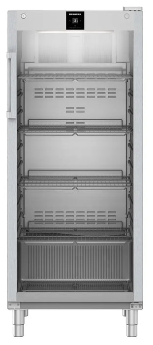 LIEBHERR Expositor refrigerado inoxidable con enfriamiento por circulación de aire 600 Litros FRFCvg 5511