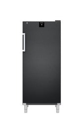 LIEBHERR Armario refrigerado negro con enfriamiento por circulación de aire 600 Litros FRFBvg 5501