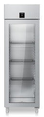 LIEBHERR Expositor refrigerado inoxidable con enfriamiento por circulación de aire 600 Litros FRPSvg 6511