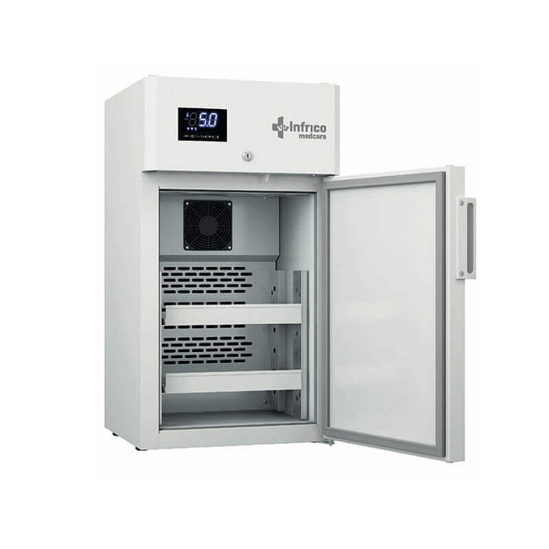 INFRICO Armario refrigerado farmacia sobre encimera 70 litros Pharma Care PER08S - FrigeriaHosteleria.com
