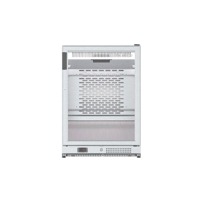 INFRICO Botellero expositor refrigerado inoxidable alto 92 cm ERV - II - FrigeriaHosteleria.com