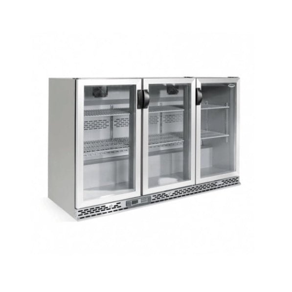 INFRICO Botellero expositor refrigerado inoxidable alto 92 cm ERV - II - FrigeriaHosteleria.com