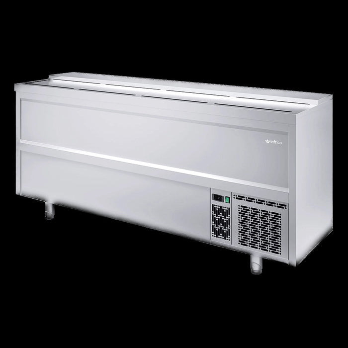 INFRICO Botellero refrigerado inoxidable EB - II - FrigeriaHosteleria.com