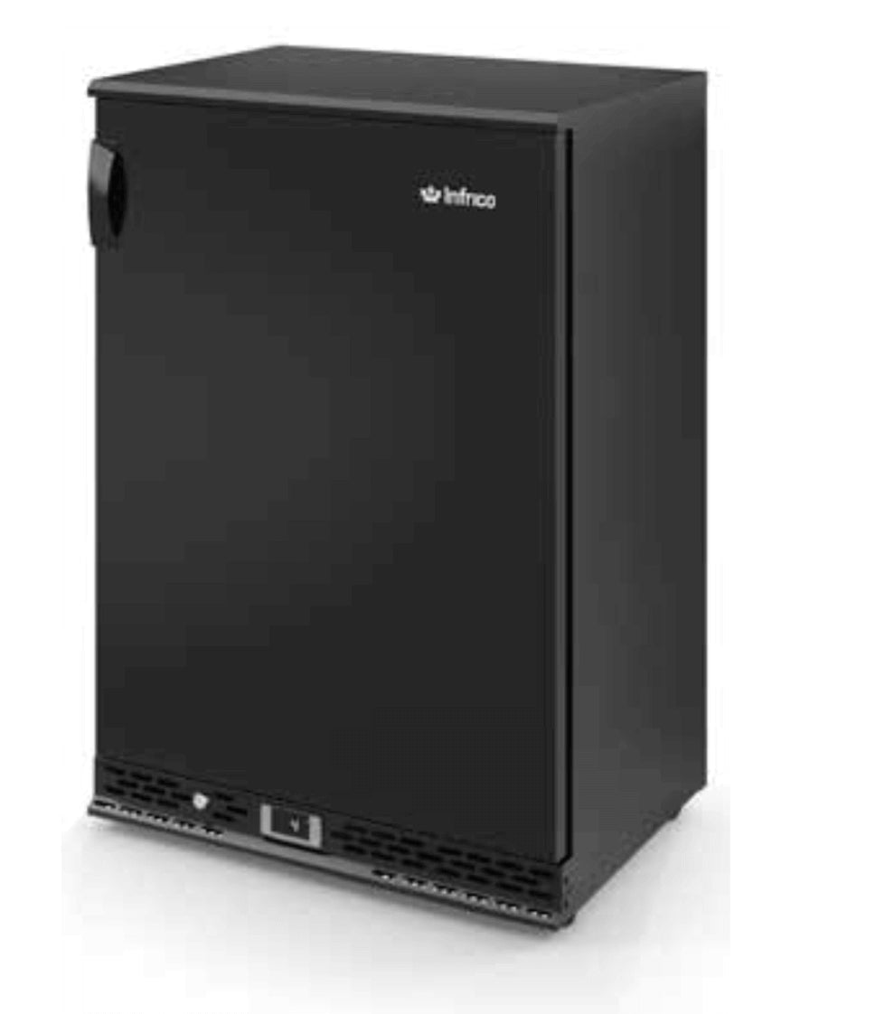 INFRICO Botellero refrigerado negro alto 92 cm ERV15PP - FrigeriaHosteleria.com