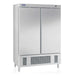 INFRICO Congelador vertical 2 puertas 1100 litros ILINE IAN1002N - FrigeriaHosteleria.com