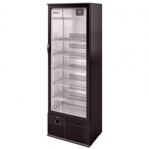 INFRICO Expositor botellero refrigerado negro ERV53 - FrigeriaHosteleria.com