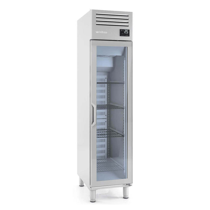 INFRICO Expositor refrigerado Slim ancho 48 cm AGN300CR - FrigeriaHosteleria.com