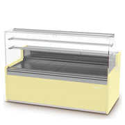 INFRICO Vitrina pasteles refrigerada con almacén cristal recto Glace VGL-P
