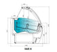 INFRICO Vitrina expositora de helados Aries VAR - FrigeriaHosteleria.com