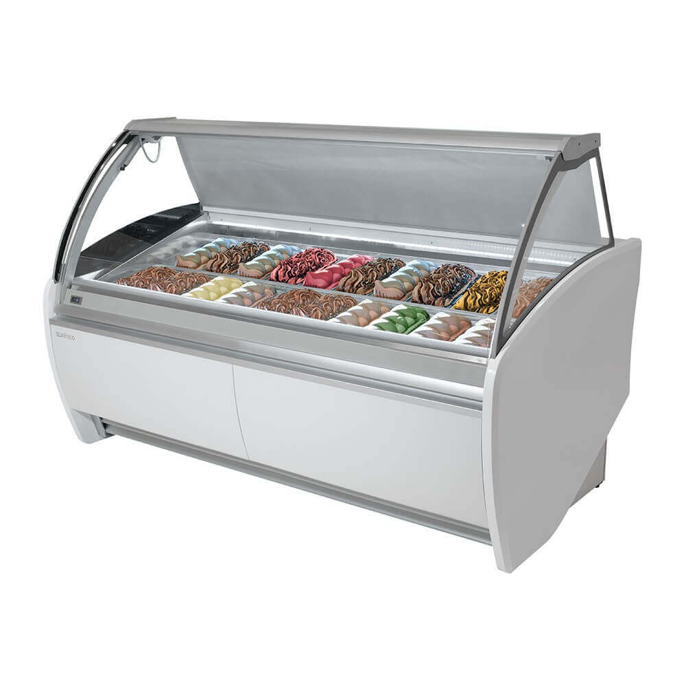 INFRICO Vitrina expositora de helados Aries VAR - FrigeriaHosteleria.com