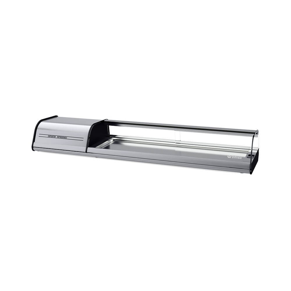 INFRICO Vitrina expositora refrigerada de tapas en platos VEP - P - FrigeriaHosteleria.com