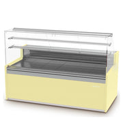 INFRICO Vitrina pasteles refrigerada con almacén cristal recto Glace VGL-P