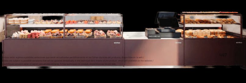 INFRICO Vitrina refrigerada pasteles VMG RU Magnus - FrigeriaHosteleria.com