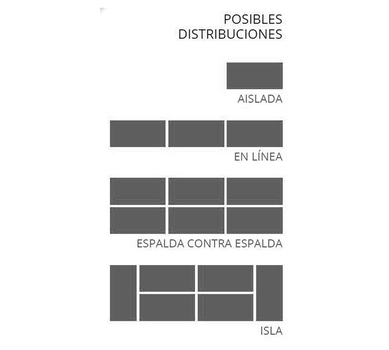 Isla Congelador ancho 220 Masquefrío SLB 2200 DA - FrigeriaHosteleria.com