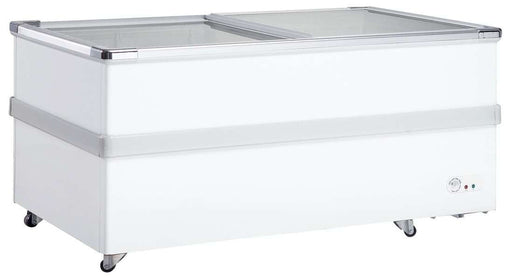 Isla congelados 2 puertas cristal corredera ancho 226 FI - 800 - FrigeriaHosteleria.com