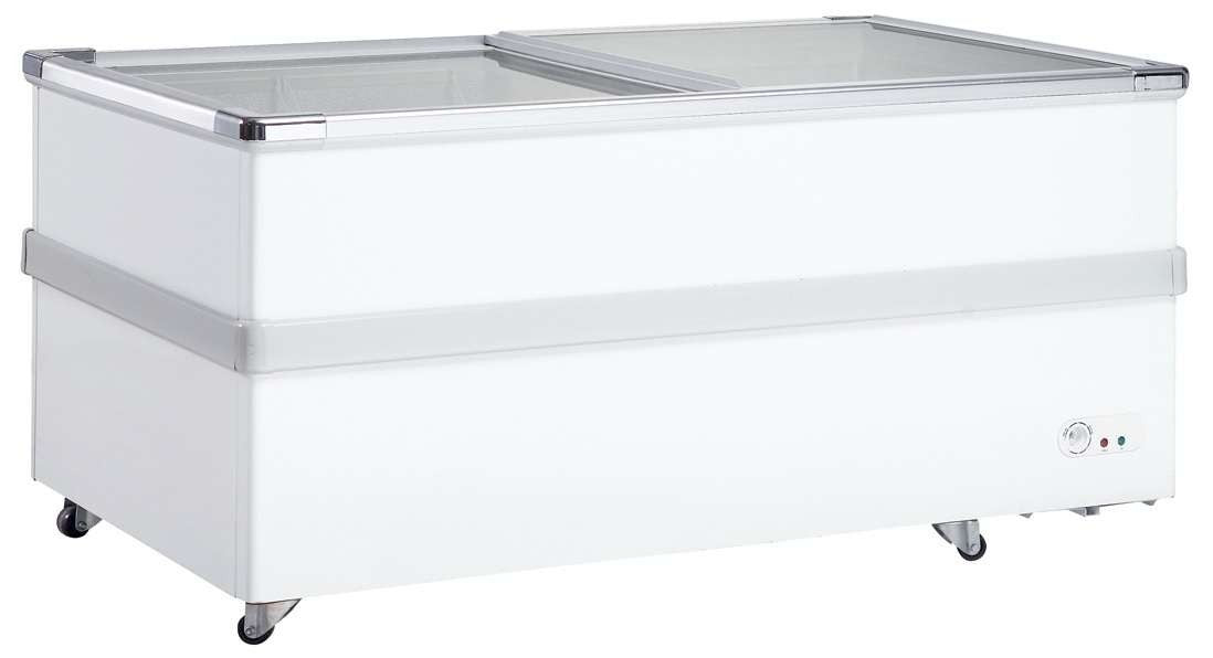 Isla congelados 2 puertas cristal corredera ancho 226 FI-800