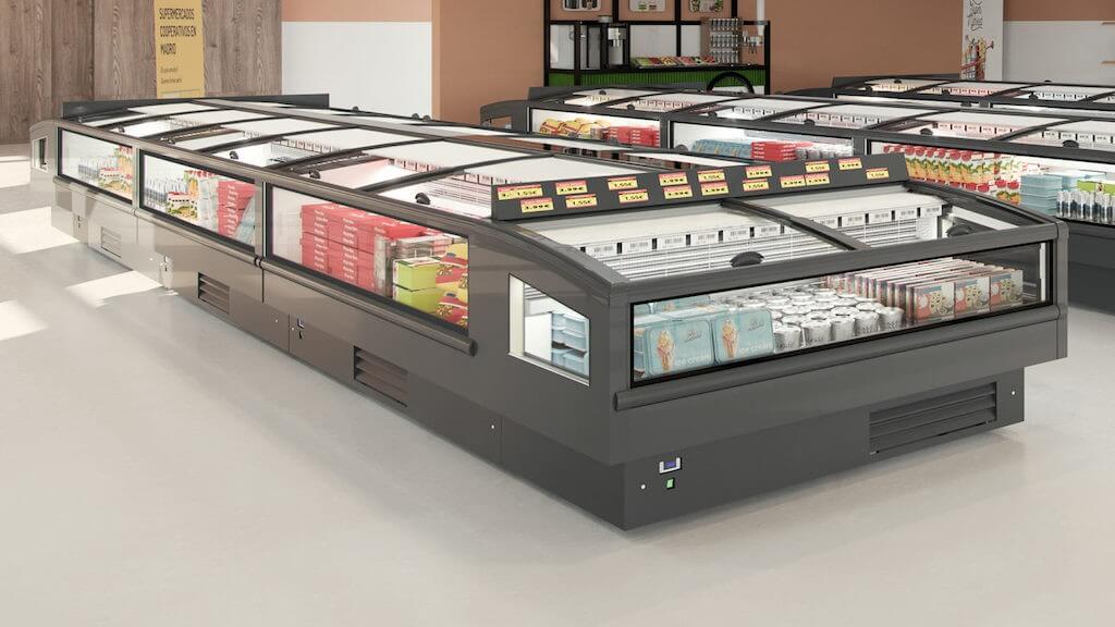 Isla de congelación cerrada estática INFRICO GD - PL1 - FrigeriaHosteleria.com