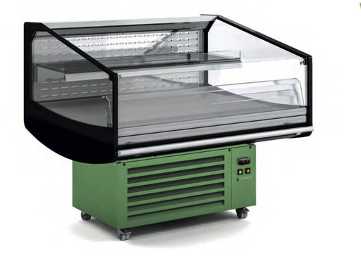 Isla expositora refrigerada 1 estante CORECO CVIS - 9 - 125 - 1E - FrigeriaHosteleria.com