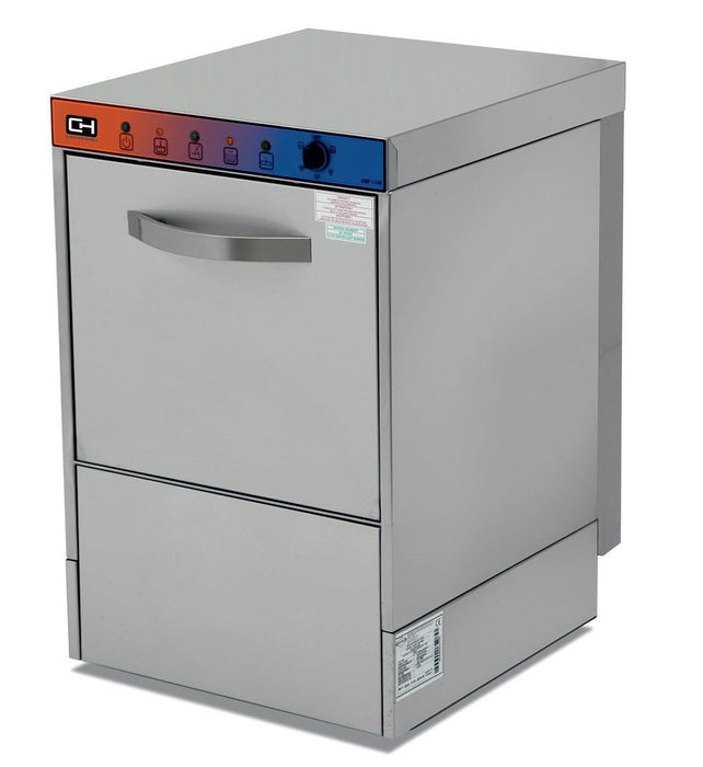 Lavavajillas industrial con bomba desagüe cesta 40x40cm CH400ECOB - N - FrigeriaHosteleria.com