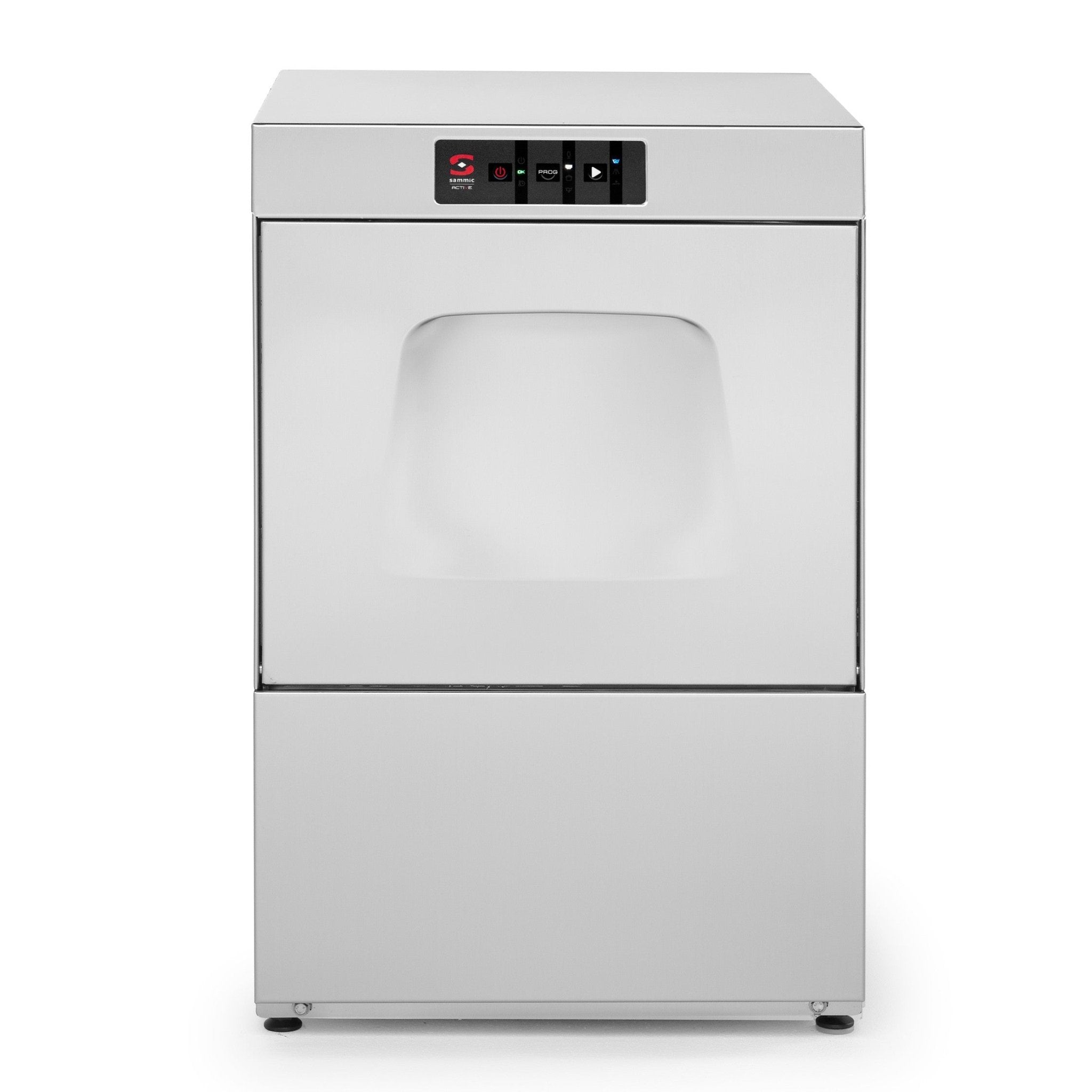 Lavavasos industrial electrónico cesta 40x40 SAMMIC Active AX - 40 - FrigeriaHosteleria.com