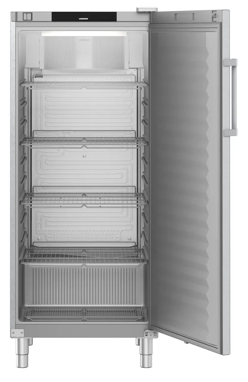 LIEBHERR Armario refrigerado inoxidable con enfriamiento por circulación de aire 600 Litros FRFCvg 5501 - FrigeriaHosteleria.com