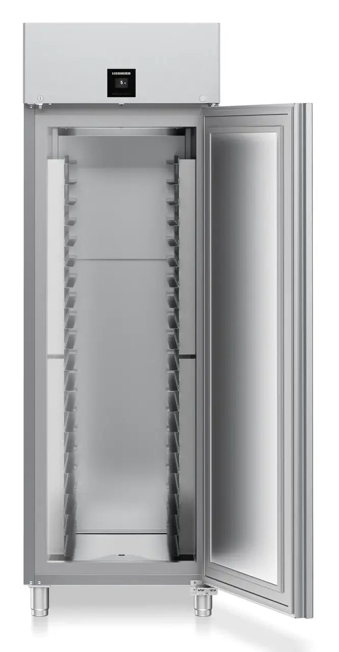 LIEBHERR Armario refrigerado inoxidable pastelería con enfriamiento por circulación de aire 600 Litros BRPSvh 6501