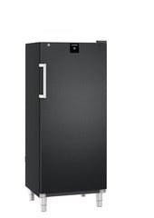 LIEBHERR Armario refrigerado negro con enfriamiento por circulación de aire 600 Litros FRFBvg 5501 - FrigeriaHosteleria.com