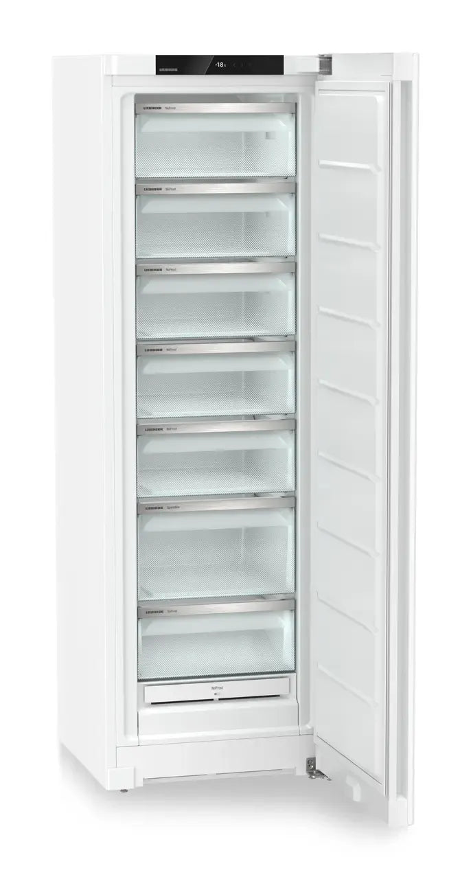 LIEBHERR Congelador vertical blanco NoFrost con 7 cajones 277 litros FNd 522i - FrigeriaHosteleria.com