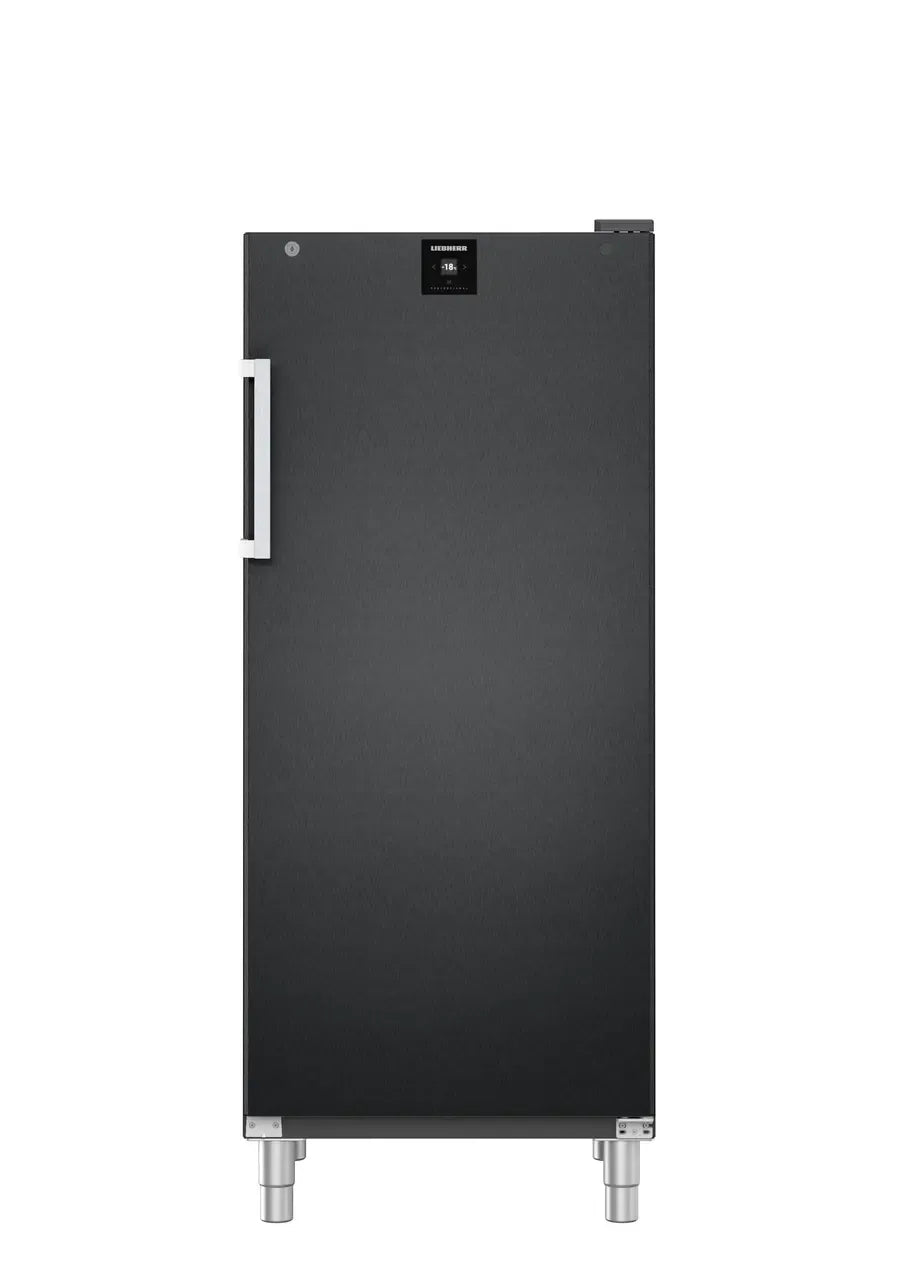 LIEBHERR Congelador vertical color negro NoFrost con 4 estantes 500 litros FFFBvg 5501 - FrigeriaHosteleria.com