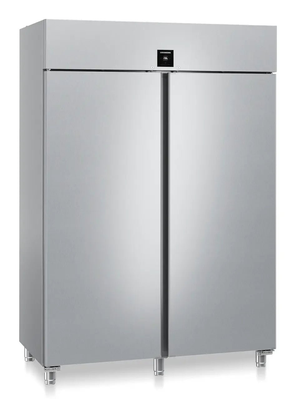 LIEBHERR Congelador vertical inoxidable NoFrost 2 puertas GN2/1 1400 litros FFPSvg 1402 - FrigeriaHosteleria.com
